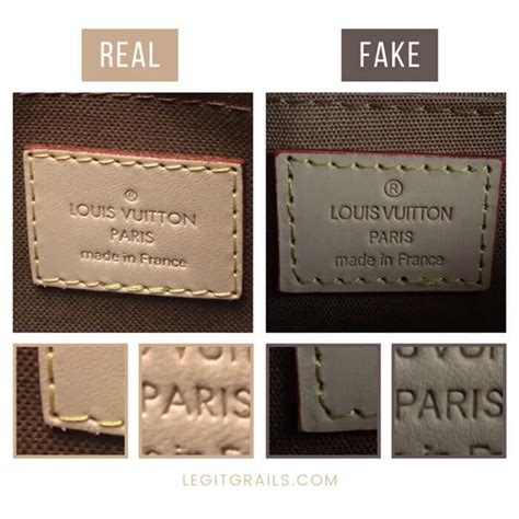 louis vuitton michael fake vs real|authentic louis vuitton label.